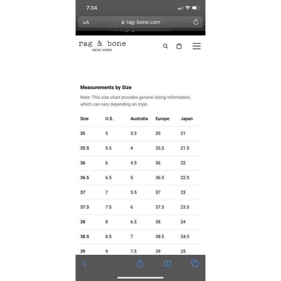 Rag & bone Hazel Boot - Leather Chelsea Boot 36.5 - Picture 9 of 9